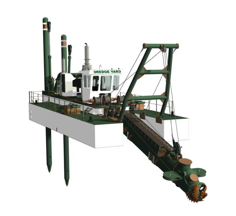 Video How Dredger Works Cutter Suction Model